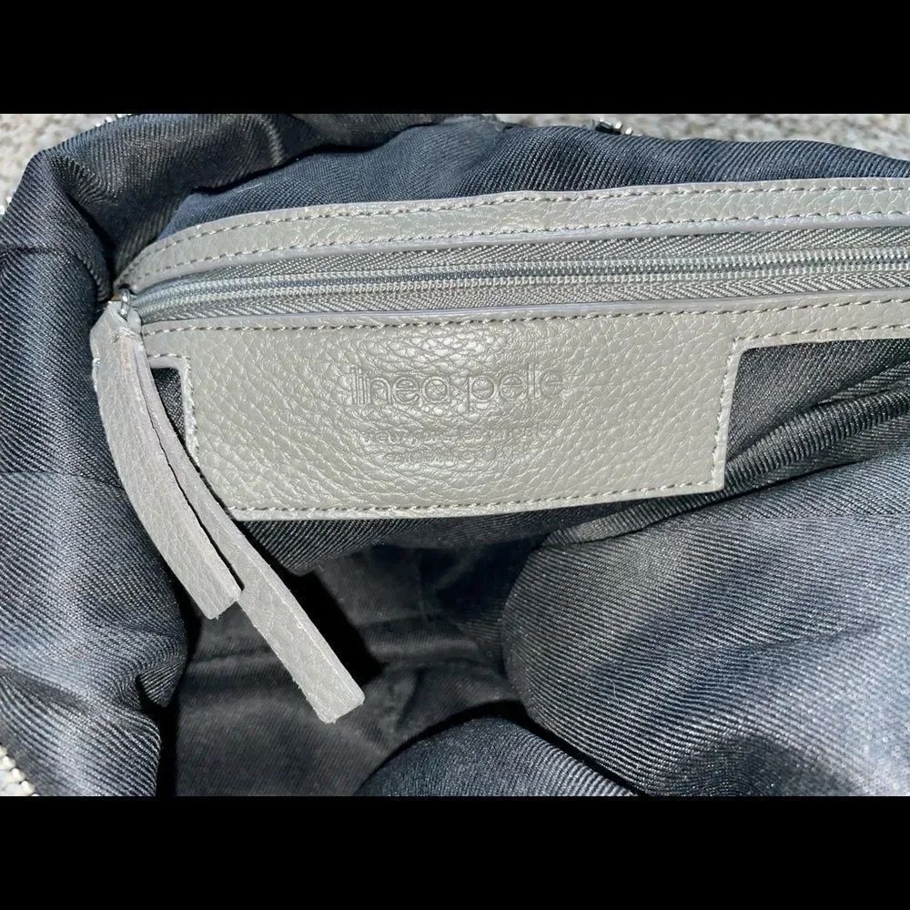 Linea Pelle Distressed Leather Asymmetrical Bag - Picture 7 of 8